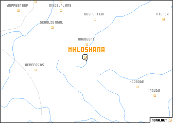 map of Mhloshana
