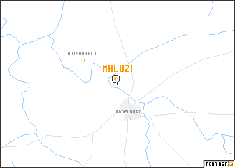 map of Mhluzi
