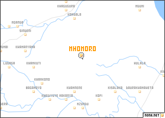 map of Mhomoro