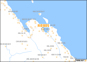 map of Miabas