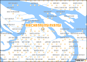 map of Miāchān Munsir Kāndi