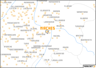 map of Miaches