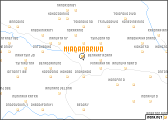 map of Miadanarivo