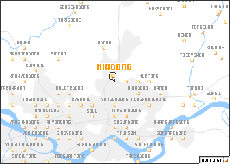 map of Mia-dong