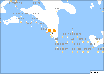 map of Miae