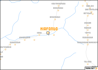 map of Miafondo