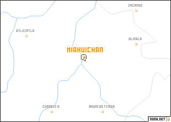 map of Miahuichán