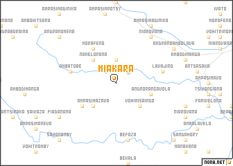 map of Miakara