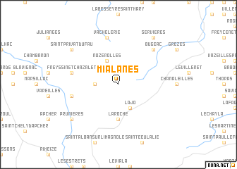 map of Mialanes