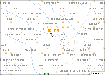 map of Mialos