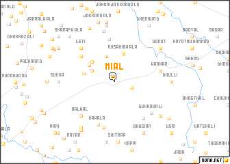 map of Miāl