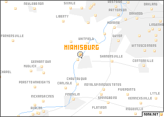 map of Miamisburg
