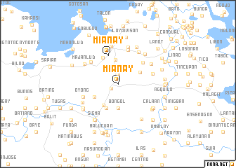 map of Mianay