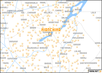 map of Miān Chīma