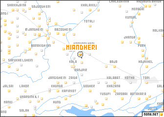 map of Miān Dheri