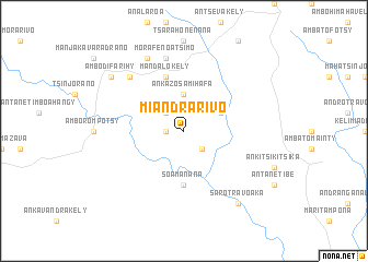 map of Miandrarivo