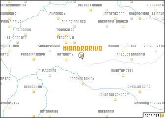 map of Miandrarivo