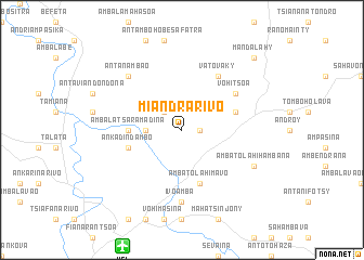 map of Miandrarivo