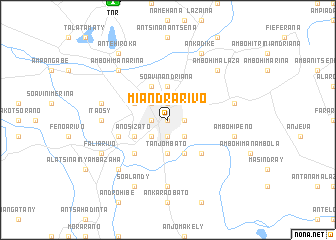 map of Miandrarivo