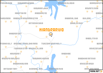 map of Miandrarivo