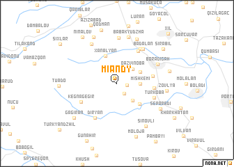 map of Miandy