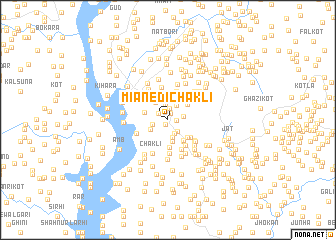 map of Miānedi Chakli