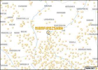 map of Miān Firoz Shāh