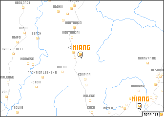 map of Miang