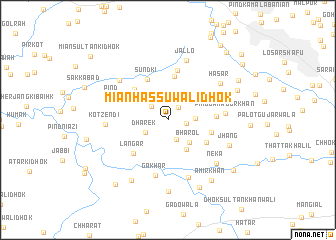 map of Miān Hassūwāli Dhok