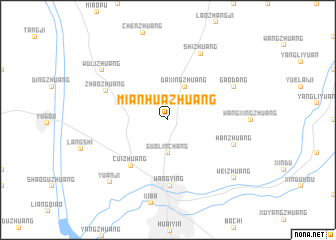 map of Mianhuazhuang