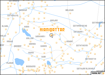 map of Miāni Qattār