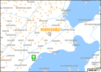 map of Miān Ishāg