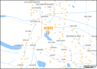 map of Miāni