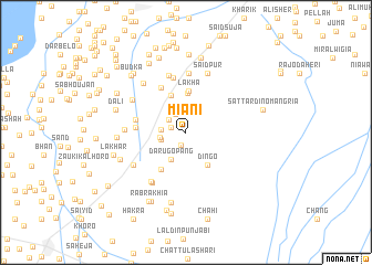 map of Miāni