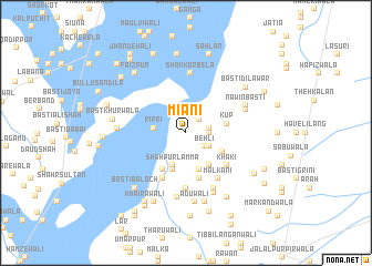 map of Miāni