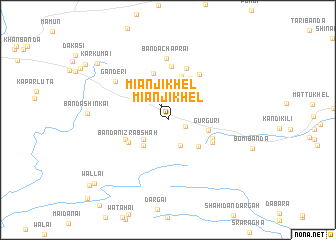 map of Miānji Khel