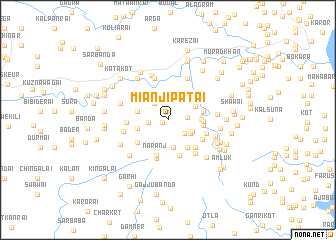 map of Miānjīpatai