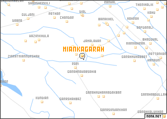 map of Miān Ka Garah