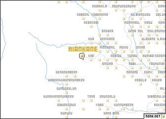 map of Miankane