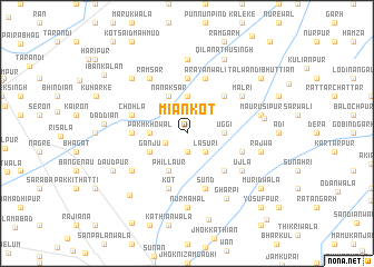 map of Miānkot