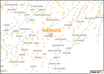 map of Miān Kund