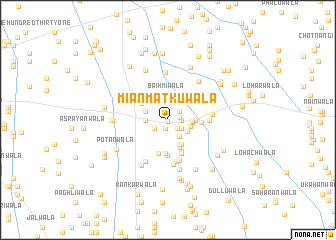 map of Mian Matkuwāla