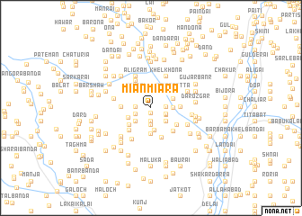 map of Miān Miara