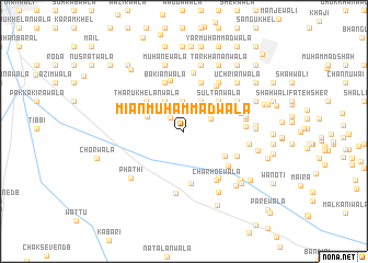 map of Miān Muhammadwāla