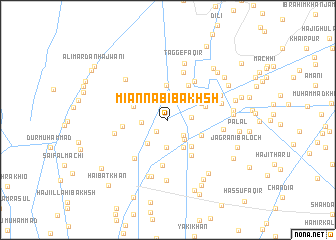 map of Miān Nabi Bakhsh