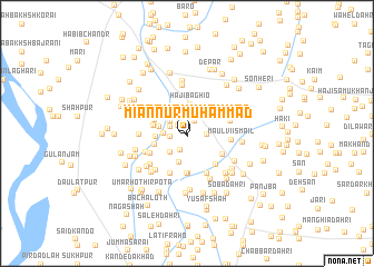 map of Miān Nūr Muhammad