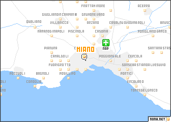 map of Miano