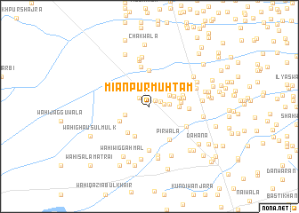 map of Mianpur Muhtam