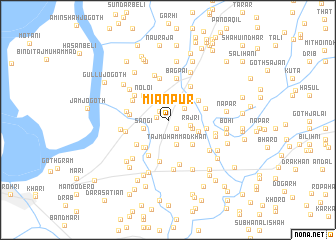 map of Miānpur