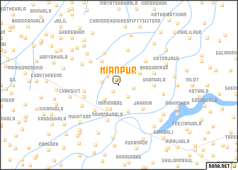 map of Miānpur